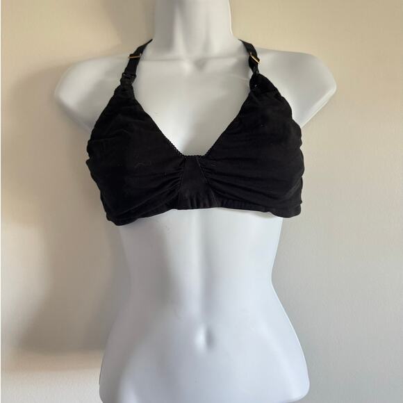 HATCH The Everyday Nursing Bra Black Size L – Pima Cotton Maternity Bralette - Picture 1 of 6